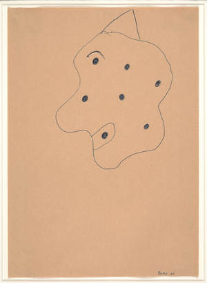 Untitled, 1965 (ballpoint pen on paper)