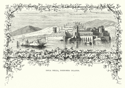 Isola Bella, Borromeo Islands (engraving)