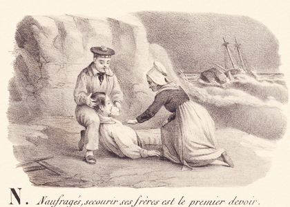 N : Naufrages, secourir ses freres est le premier devoir.