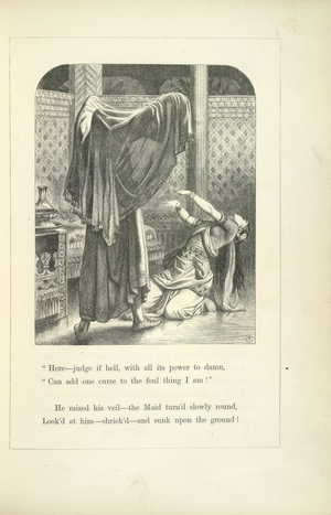 He raised his veil