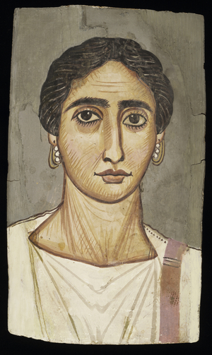 Portrait of a Woman, c.300 AD (tempera on wood)