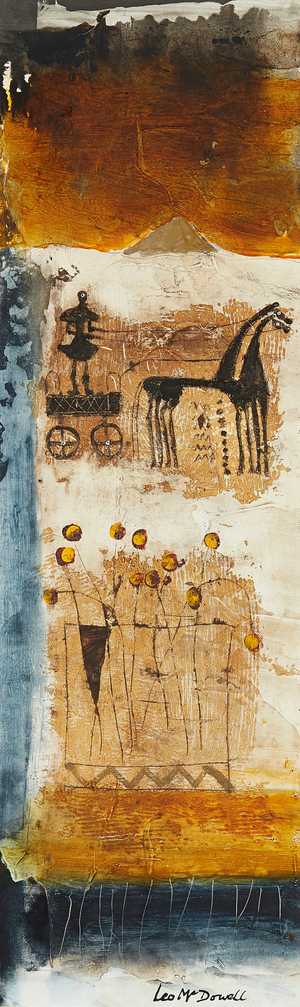 Chariot ( mixed media)