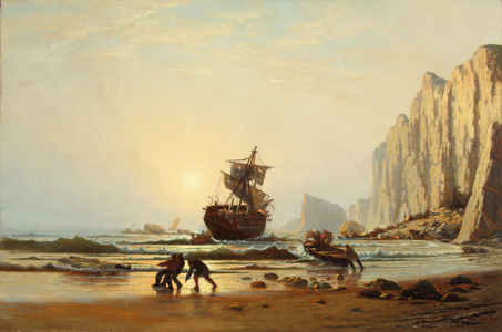 Shipwrecked Off Labrador 1867 (Oil on canvas)