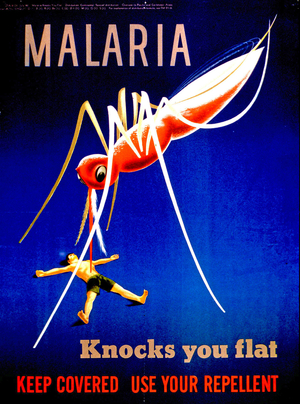 Malaria Awareness poster, c.1941 (litho)