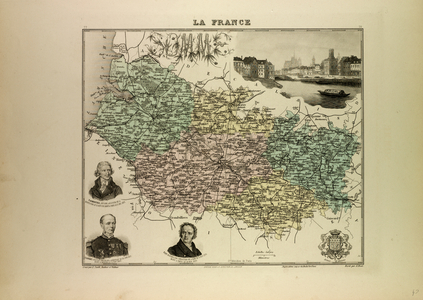 Map of Somme 1896 France