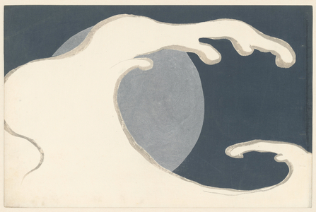 Big wave, 1909 (woodblock print)