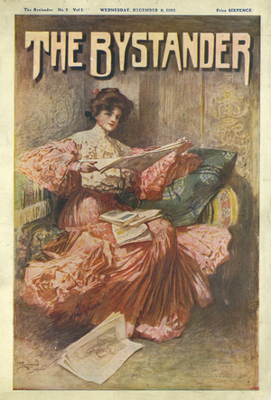 The Bystander Magazine Cover, UK, 1900s