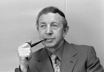 Oslo 19711124:  Leif Hamre, Colonel Lieutenant in the Armed Forces, author, photographed November  …, 1971 (photo)