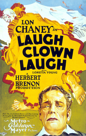 Laugh, Clown, Laugh, 1928 (poster)