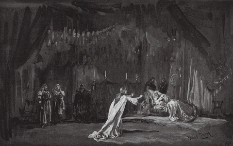 Scene from King Lear (litho)