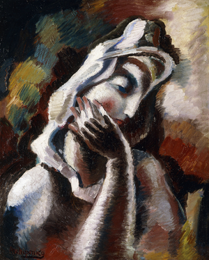 Melancholy,  (oil on canvas)