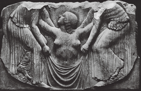 Naissance D'Aphrodite (b/w photo)