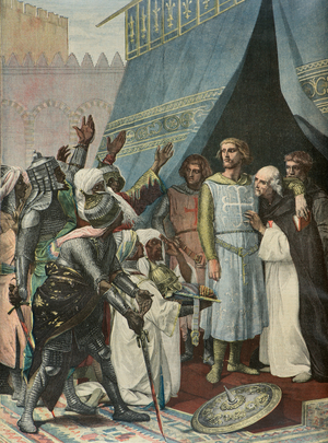 Saint Louis a jerusalem (Engraving)