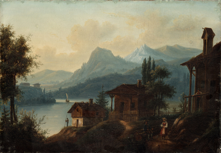 Winterhausen, Switzerland (oil on canvas)