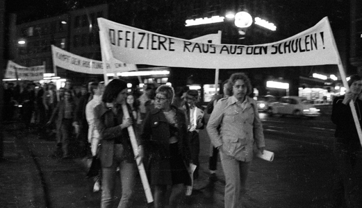 Anti War Day 1971 in Bochum DEU, Germany, Bochum Left wing and pacifist demonstration on Anti War Day …, 1971 (photo)