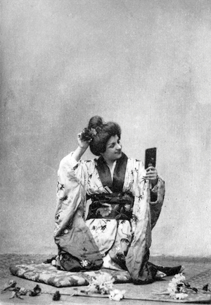 Rosina Storchio in Madama Butterfly