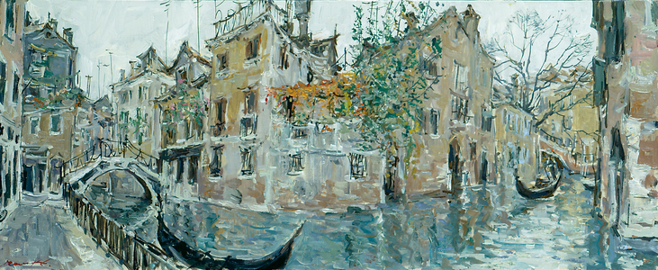 Venice, 2000 (oil on canvas)