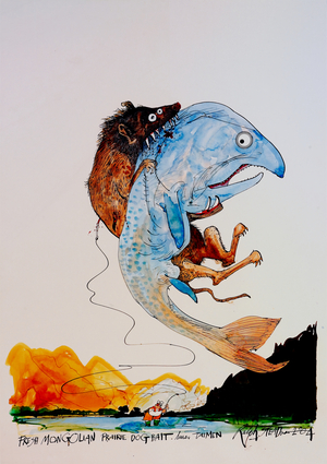 Animals (fish) 1 (drawing)
