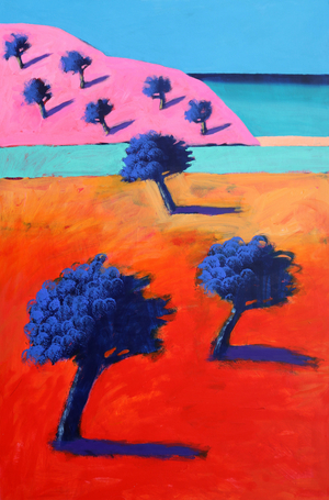 Ibiza I #1, 2022 (acrylic on board)