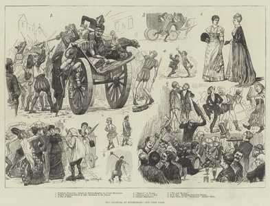 The Carnival at Dusseldorf (engraving)