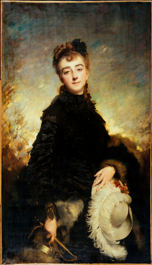 Portrait of a Woman, 1876 (oil on canvas)