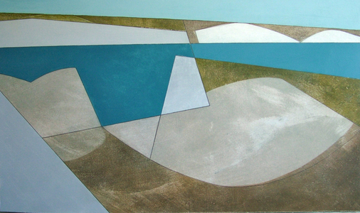 Portland 10, 2008 (acrylic on board) 