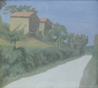 White road, 1941 (oil on canvas)