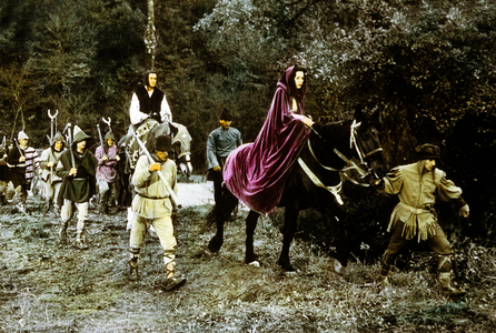 Cavalier in Devil's Castle (Il cavaliere del castello maledetto), 1959 (film still)