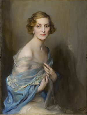 Portrait of Mary, Duchess of Buccleuch and Queensberry, 1932 (oil on canvas)