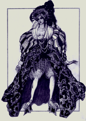 Richard Strauss  'Josephs Legende' costume design