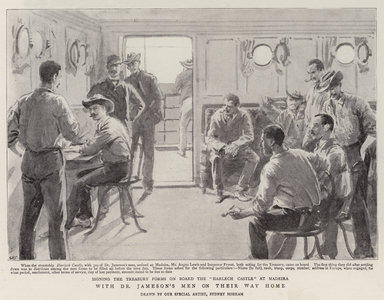 With Dr Jameson's Men on their Way Home (litho)