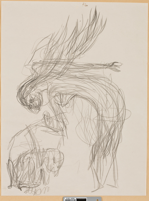 Heisses Mitleid (Ardent Sympathy), 1933 (pencil on paper)