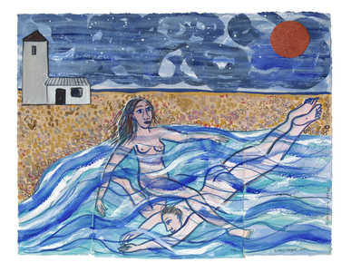 Aldeburgh, 2012 (collage)