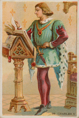 King Charles V (chromolitho)