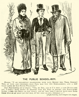 The Public School-Boy (engraving)