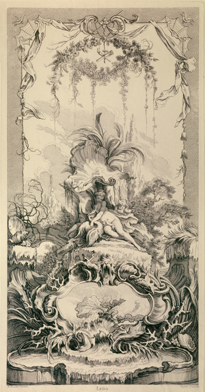 Rocaille, 18th century (drawing)