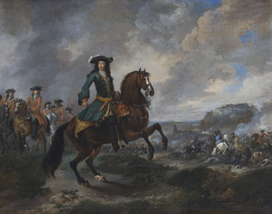 William of Orange at the Battle of the Boyne (oil on canvas)