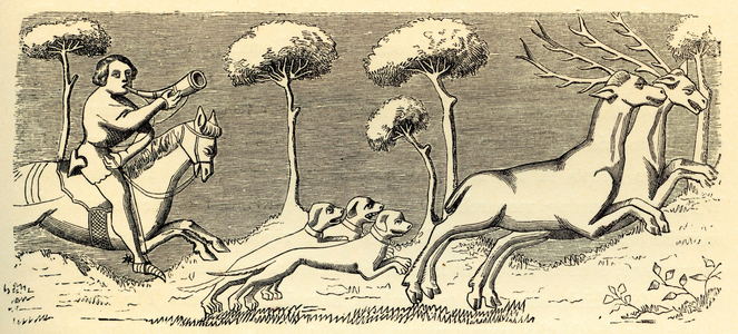Medieval deer hunting