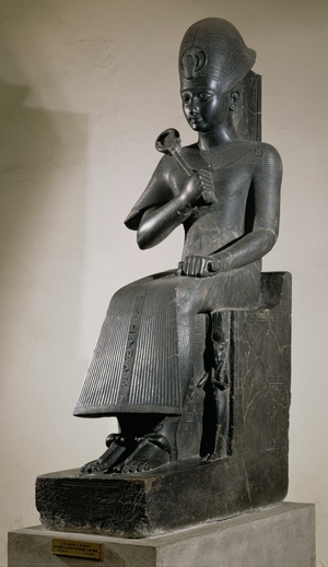 Pharaoh Ramses II (black granite)