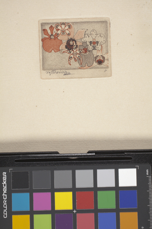 Untitled (colour etching)