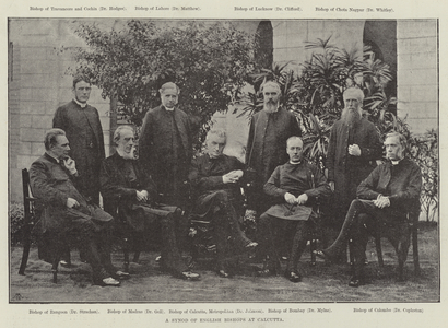 A Synod of English Bishops at Calcutta (engraving)