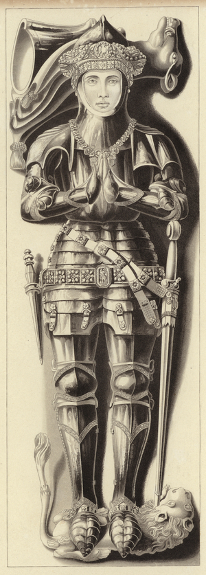 Effigy of Sir Richard Vernon (engraving)
