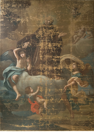 Saint Anthony of Padua in glory, c.1750-1799 (oil on canvas)