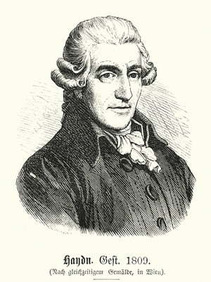 Joseph Haydn, 1732-1809 (engraving)
