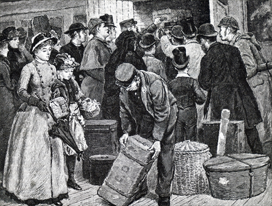 A railway porter.