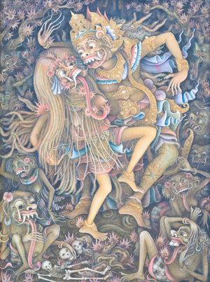 Nila Semara, 2002 (acrylic on canvas)