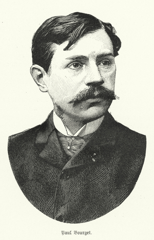 Paul Bourget, French novelist (litho)