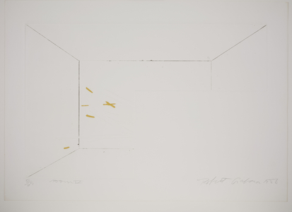 Room V, 1968 (colour etching)