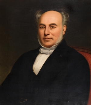 Reverend David Marshall, 1862 (oil on canvas)