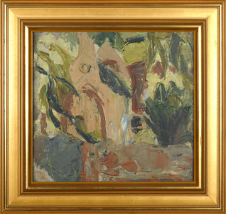 Temple, Old Parish Church, c.1939-40 (oil on canvas)
